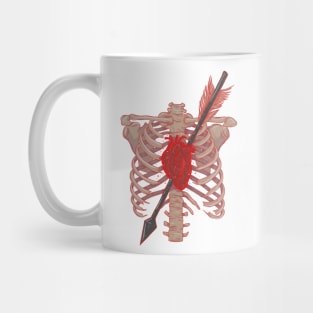 Arrow through the heart Mug